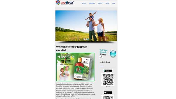 Cảnh báo Vital4u.net. Kinh doanh đa cấp trái phép tại Việt Nam