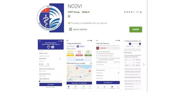 Hướng dẫn khai báo y tế toàn dân qua ứng dụng NCOVI