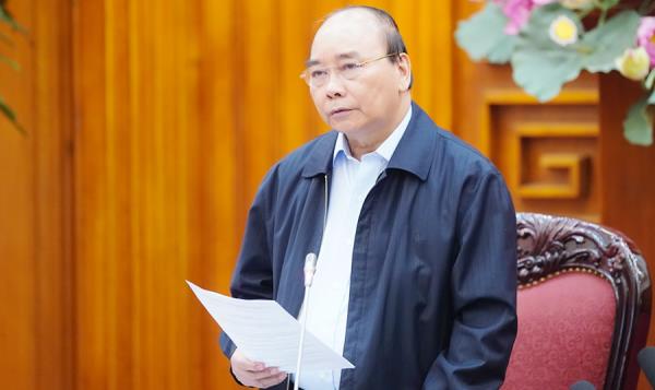 Thủ tướng: Tạm dừng mọi hoạt động hội họp, tập trung trên 20 người