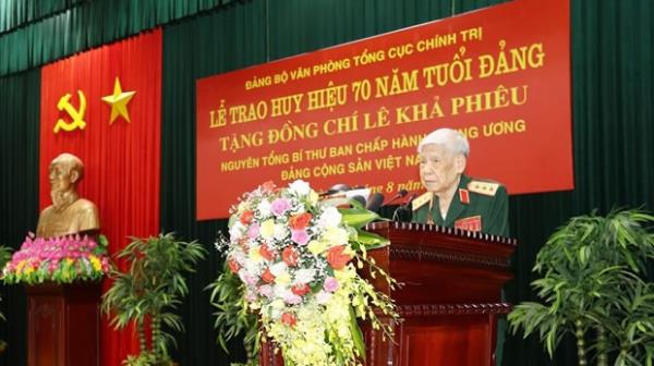 Nguyên Tổng Bí thư Lê Khả Phiêu từ trần