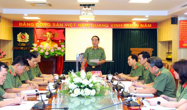 Ủy ban kiểm tra Đảng ủy Công an Trung ương họp kỳ thứ 5