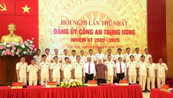 Công bố Quyết định của Bộ Chính trị chỉ định Đảng ủy Công an Trung ương nhiệm kỳ 2020 – 2025