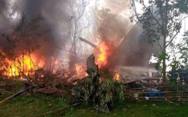 Rơi máy bay quân sự Philippines, ít nhất 17 người thiệt mạng