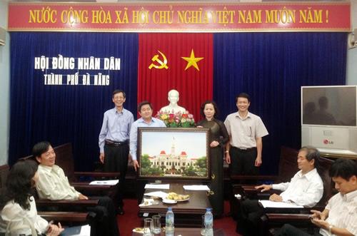 Đoàn HĐND TPHCM thăm, làm việc tại Đà Nẵng